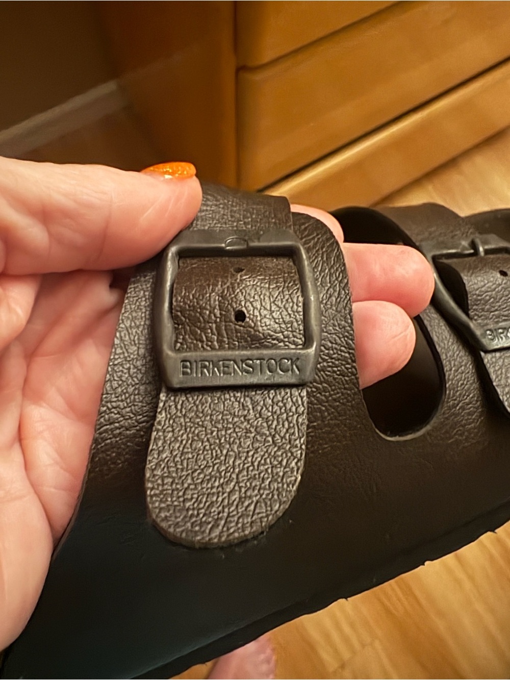 Birkenstock Brown Double Strap Sandals - Picture 7 of 8
